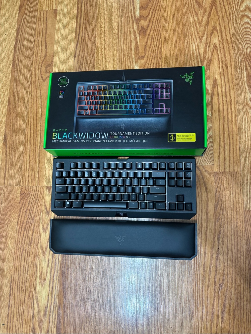 Razer BlackWidow TE Chroma V2 Mechanical Keyboard - Black
